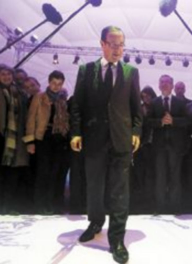 El candidato progresista celebra que «las cosas estén cambiando». / Reuters