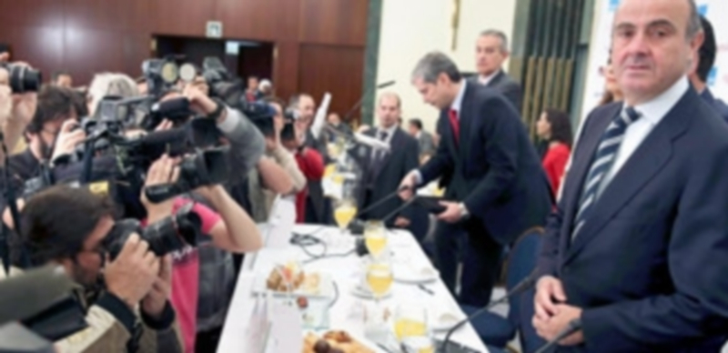 El ministro de Economía