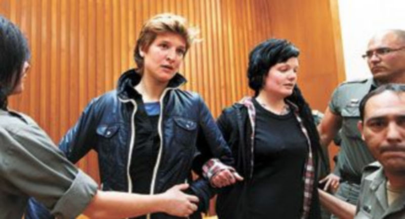 Jové (i) y su compañera australiana