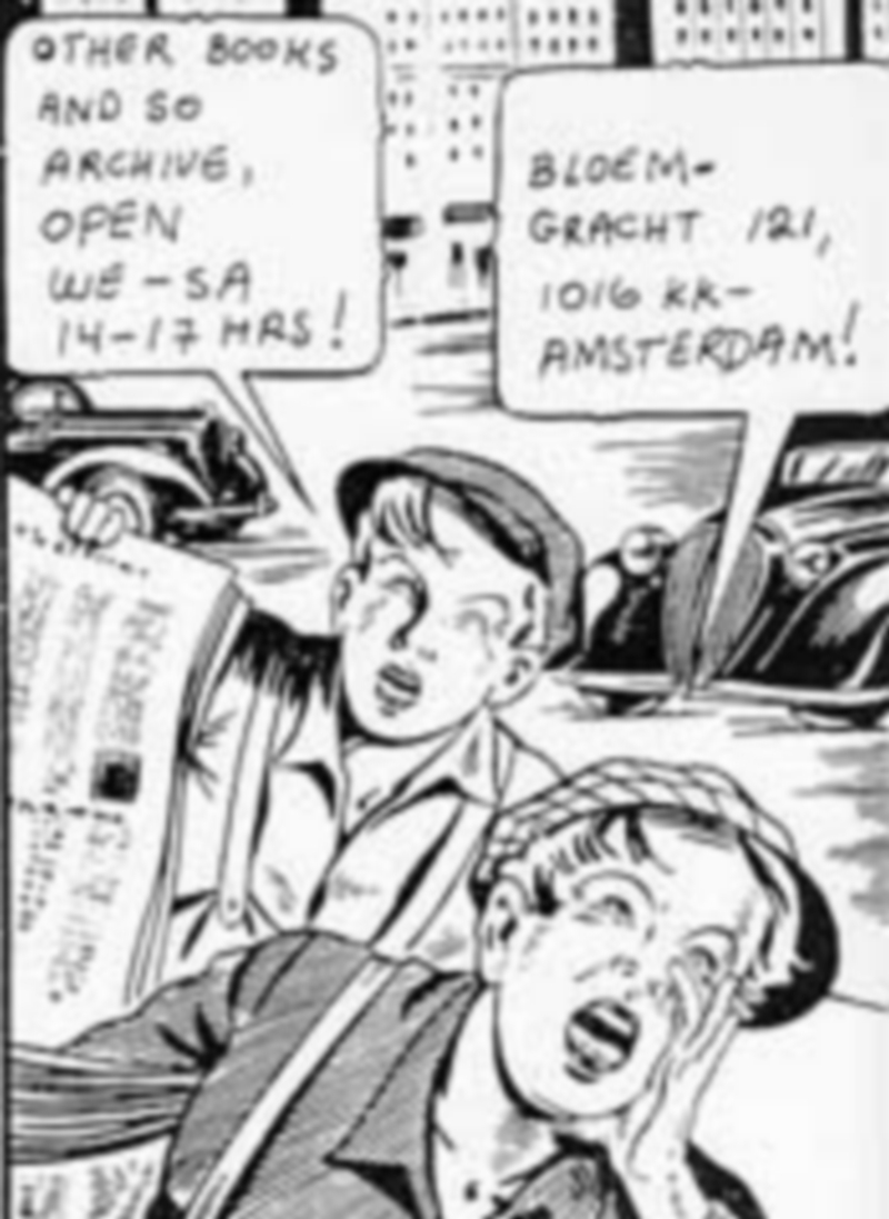 Logotipo y membrete de correspondencia de ‘Other Books and So Archive’. / MNCARS