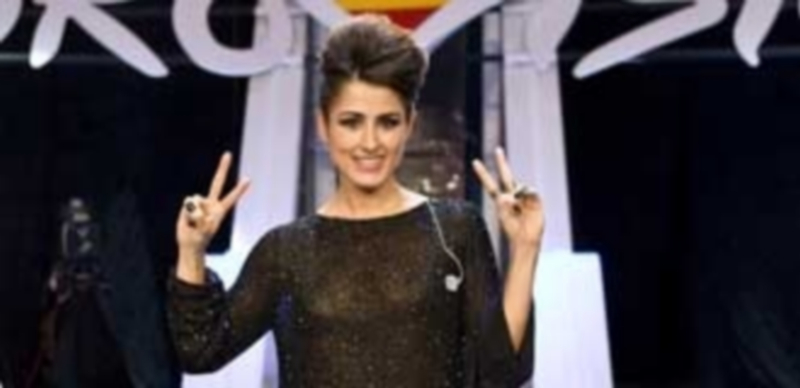 La cantante madrileña Barei representará a España en Eurovisión el próximo 14 de mayo en Estocolmo. / Efe