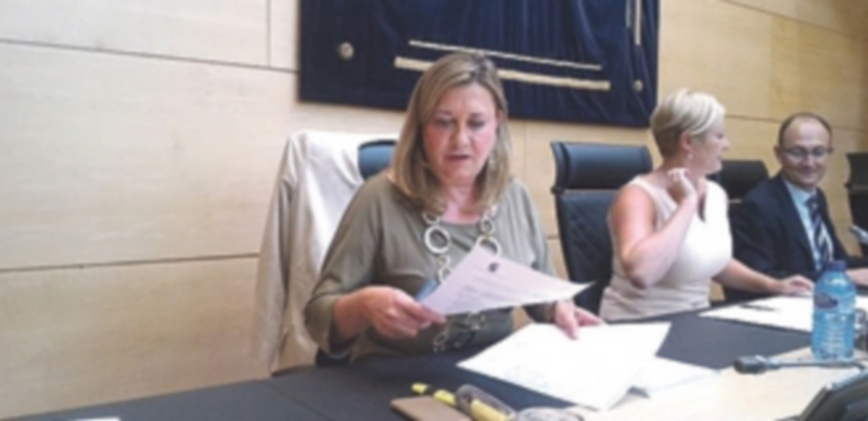 La consejera de Economía y Hacienda