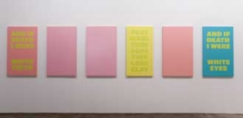 ‘Sobre la muerte II’ del artista suizo Rémy Zaugg