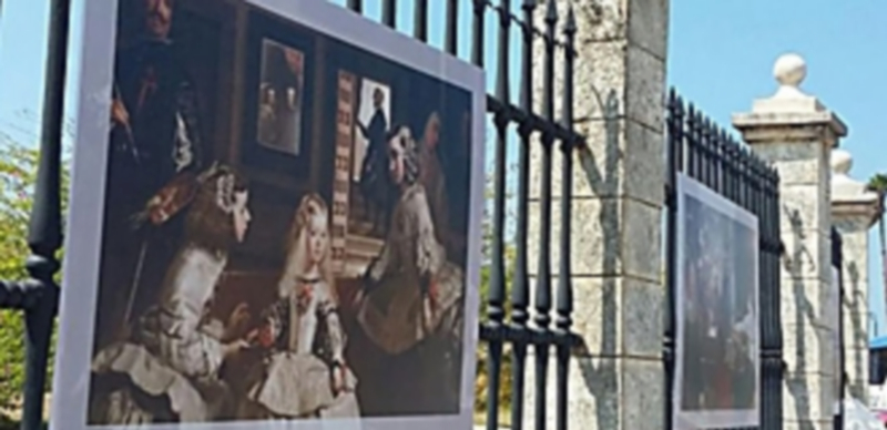 ‘Las Meninas’ de Velázquez es una de las obras que los cubanos y los turistas podrán observar en La Habana. / MDP