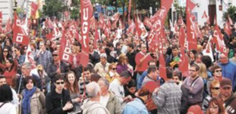 Las concentraciones contra la gestión de la crisis por parte del Ejecutivo central se están haciendo habituales a lo largo de la geografía española. / Europa Press.