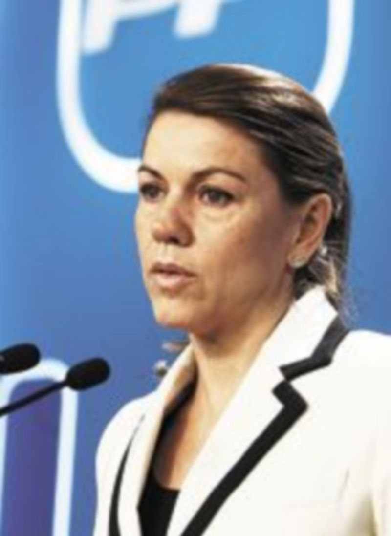 Cospedal considera que Rubalcaba carece de sentido de Estado. / Europa Press.