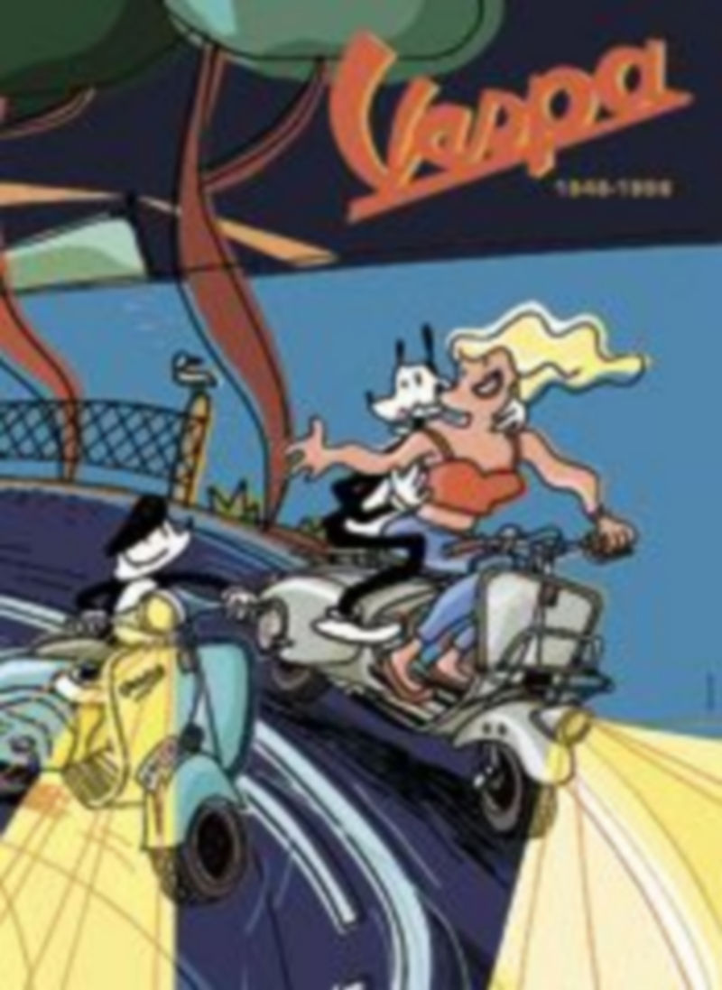 Una de las imágenes que pueden observarse en la muestra de Mariscal en el Museo ABC de Madrid. / Europa Press