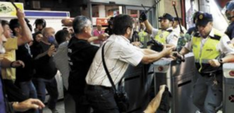 En la estación de Atocha