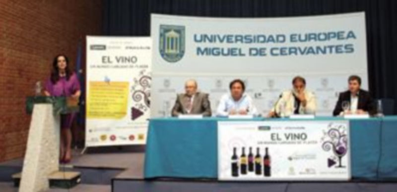 Silvia Clemente se dirige a los asistentes al curso de verano de la UEMC celebrado en Valladolid. / Ical