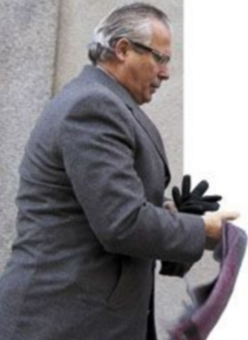 Garzón llega a los juzgados para asistir a la última sesión del proceso. / Reuters