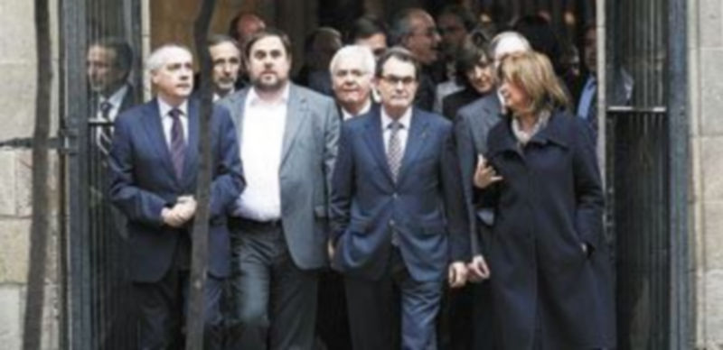 Los líderes de los principales grupos catalanes