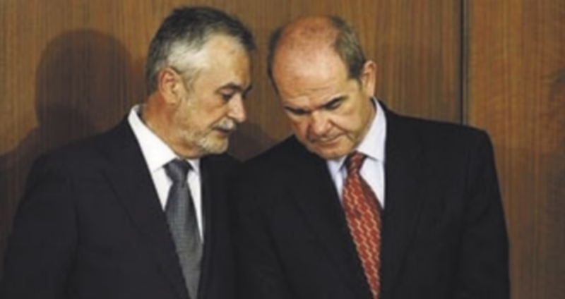 Los dos últimos expresidentes de la Junta de Andalucía