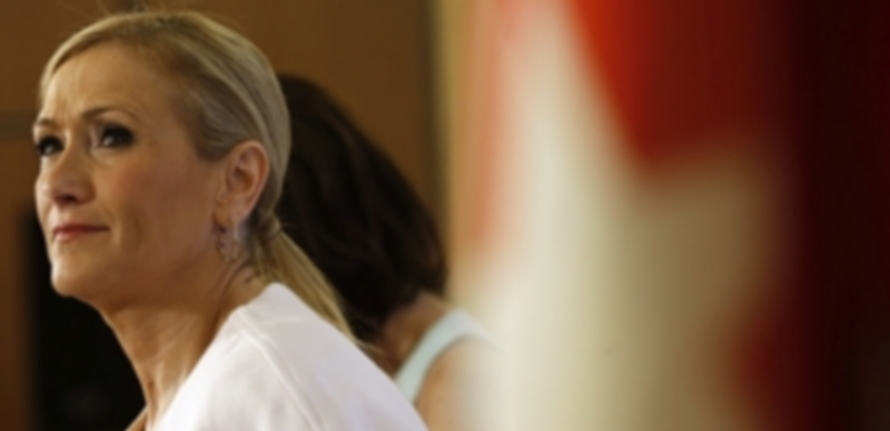 Cifuentes apuesta por una bajada de tasas y una política de becas 1 La presidenta de la Comunidad de Madrid