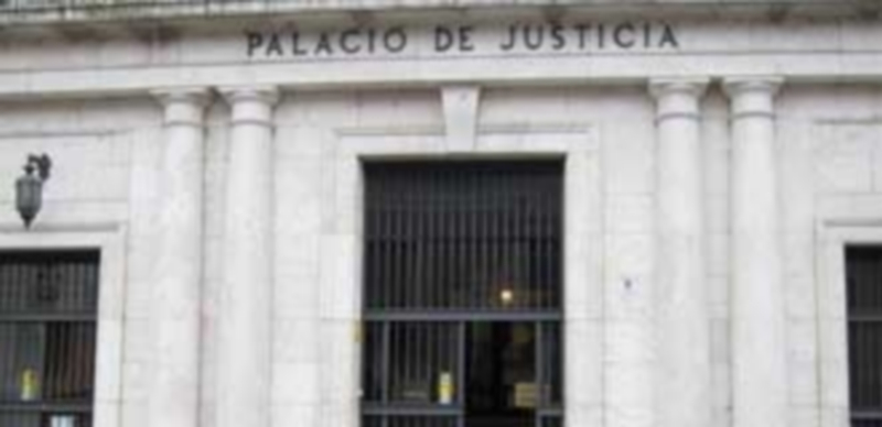 Acceso principal al Palacio de Justicia de Valladolid. / E.P.
