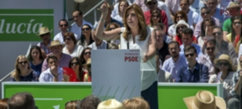 La presidenta en funciones de la Junta cree que los partidos están “esperando al 24 de marzo” para ver cómo quedan formados después de las elecciones. / Efe