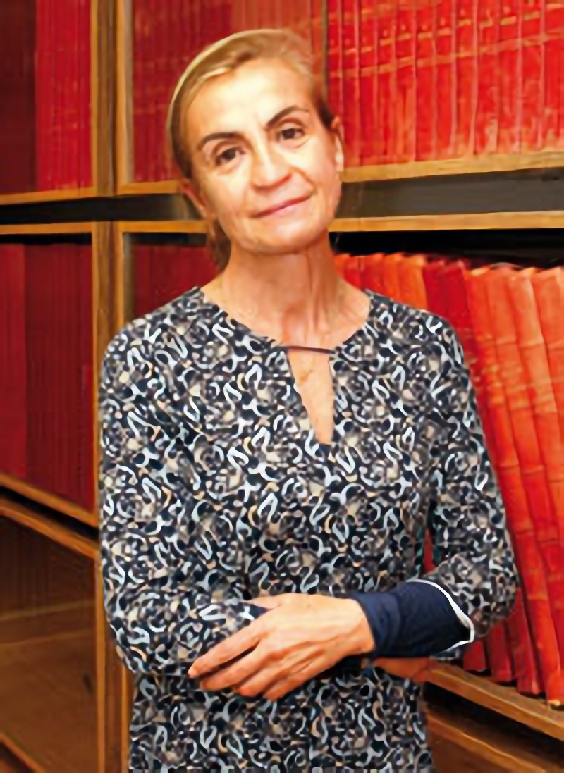 Isabel Marqués Martín en la Sede de El Adelantado. / Nerea llorente