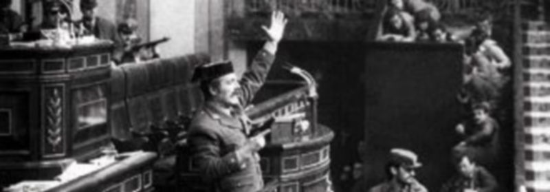 El entonces coronel de la Guardia Civil Antonio Tejero