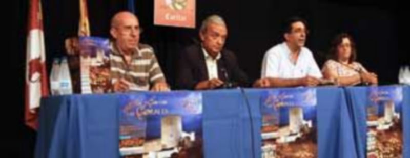 Un momento de la presentación de las Jornadas en la sala Alfonsa de la Torre ./Gabriel Gómez