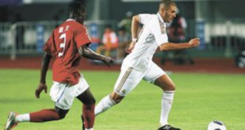 Benzema lleva seis goles en los encuentros que el Real Madrid ha disputado esta pretemporada. / Efe