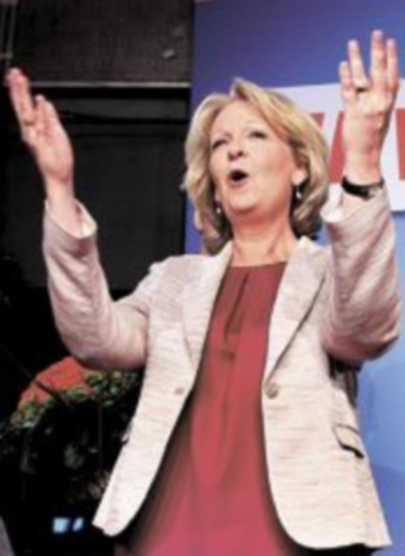 Hannelore Kraft se postula como posible líder del SPD a la Cancillería. / Reuters.