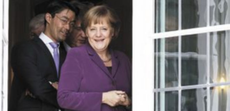 ´La canciller alemana