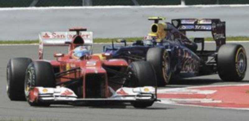 El piloto de Ferrari no pudo mantener la primera plaza que consiguió en la sesión de clasificación y acabó segundo. / Paul Hackett (Reuters)