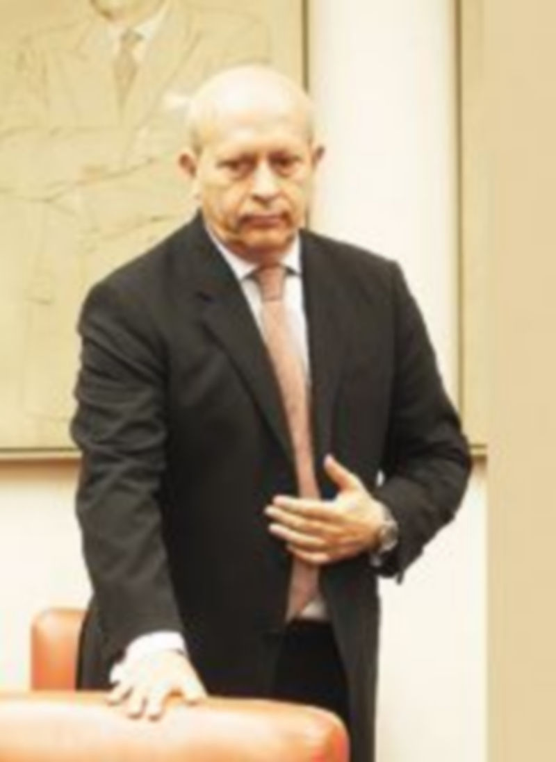 El ministro de Educación
