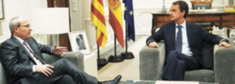 El presidente catalán
