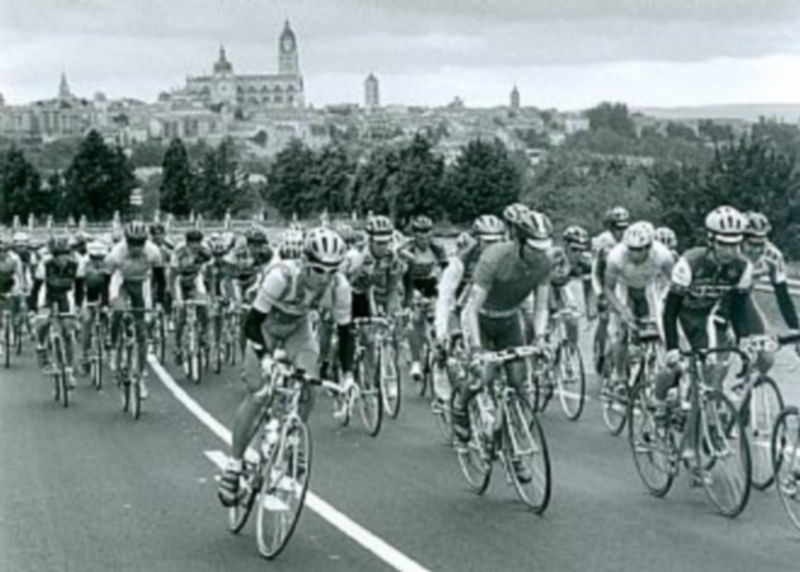 Imagen de la edición de 1997 de la vuelta a Segovia