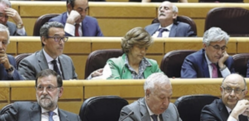 Bancanda popular en la Cámara Alta