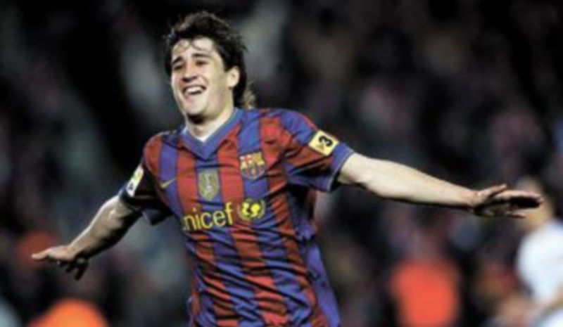 El canterano Bojan Krkic firmó un gran tanto