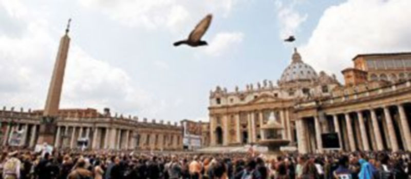 La plaza de San Pedro