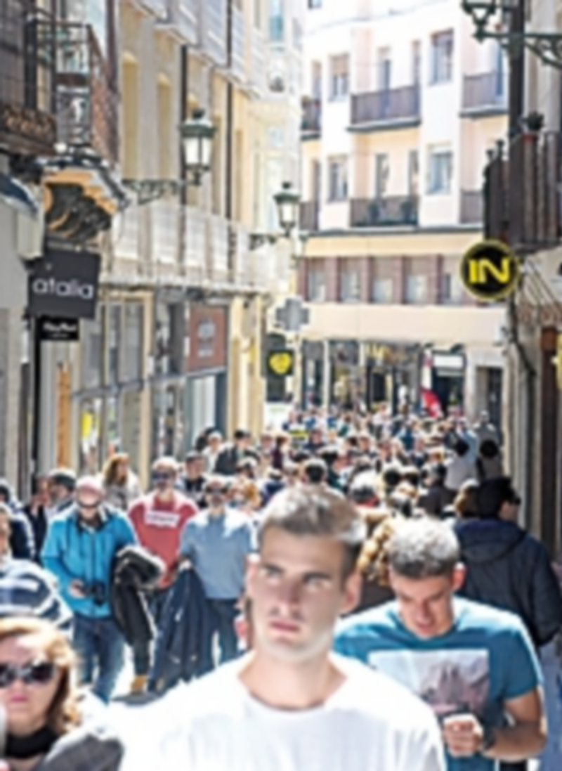 Los turistas llenan las calles para disfrutar del patrimonio y la cultura que ofrece Segovia.