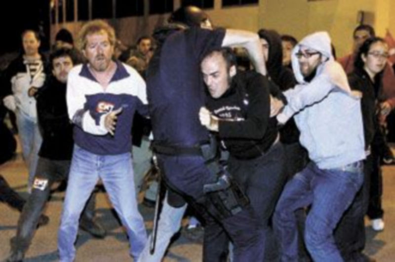 Desde primeras horas de la noche