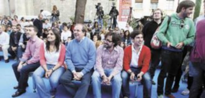 El candidato del PP a la presidencia de la Junta