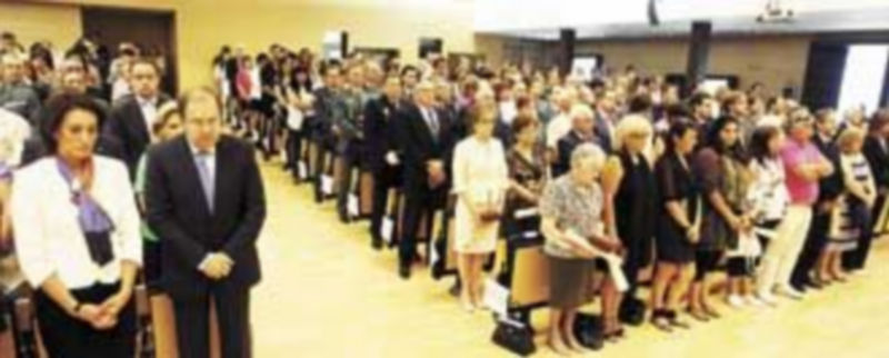 La presidenta de las Cortes