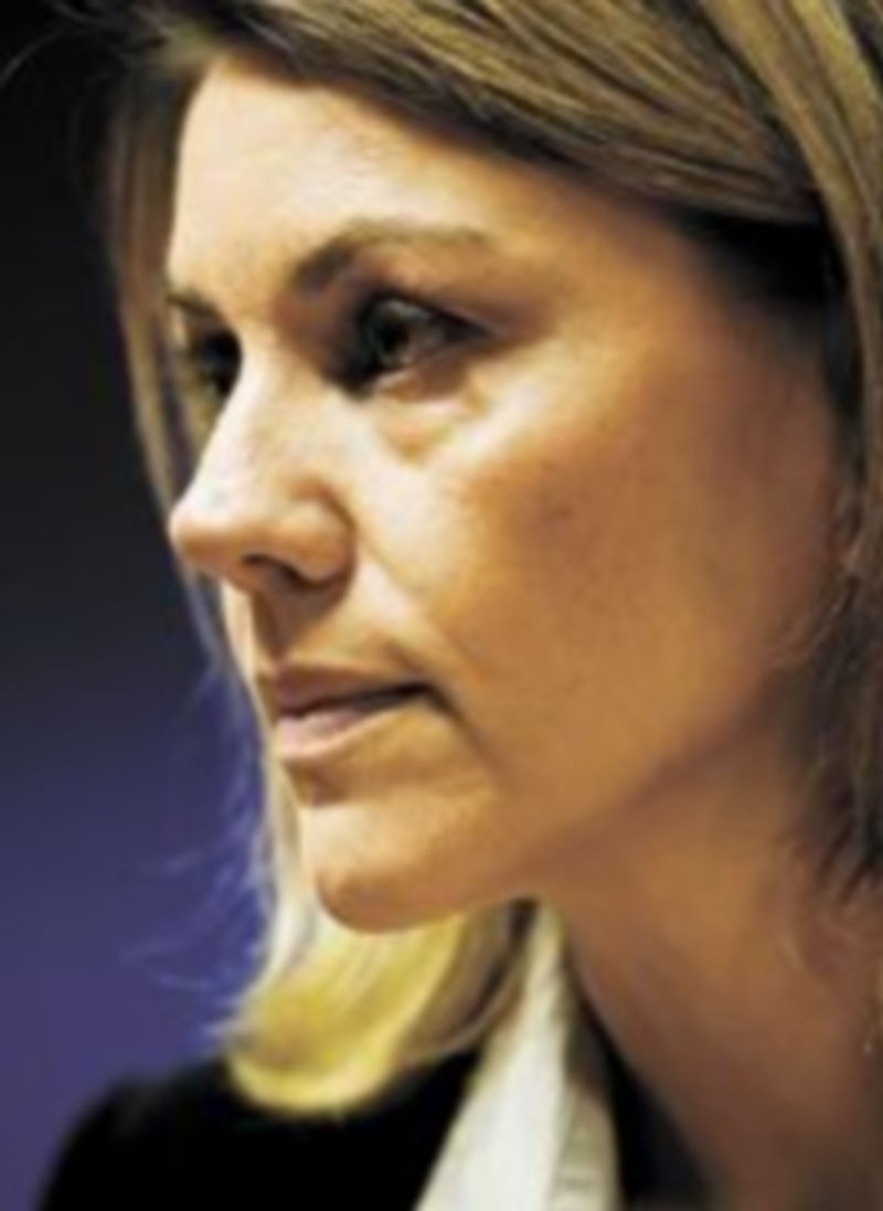 La presidenta de Castilla-La Mancha continuará siendo la secretaria general del PP. / Valdivielso