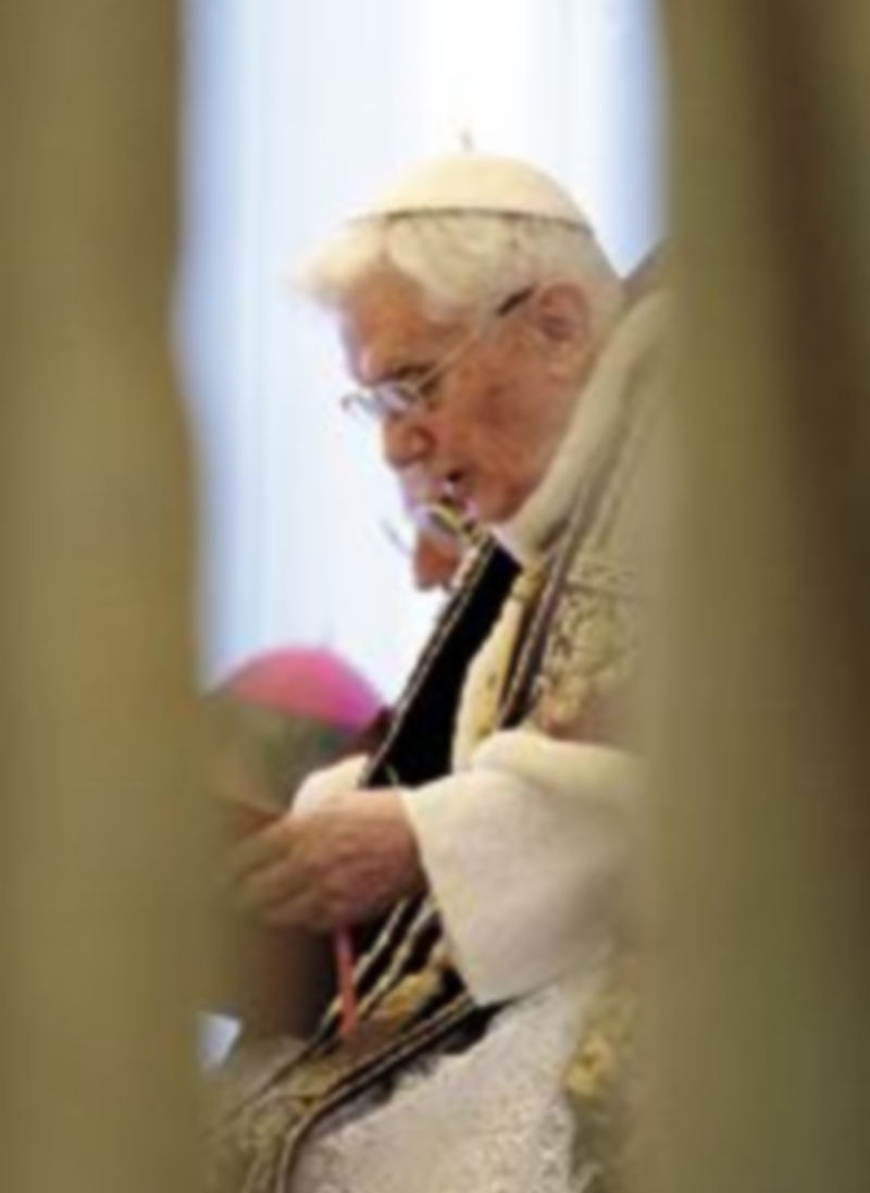 Benedicto XVI vivirá en un antiguo monasterio dentro del Vaticano. / Reuters