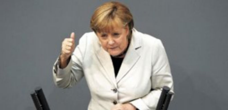 La canciller alemana