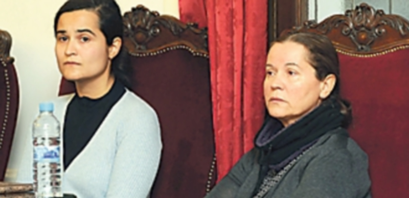 Triana Martínez durante el juicio que se sigue en la Audiencia de León. / Efe