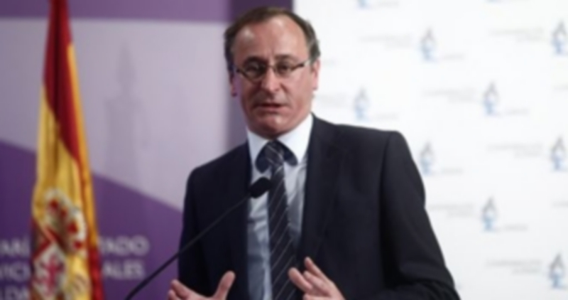 El ministro Alfonso Alonso