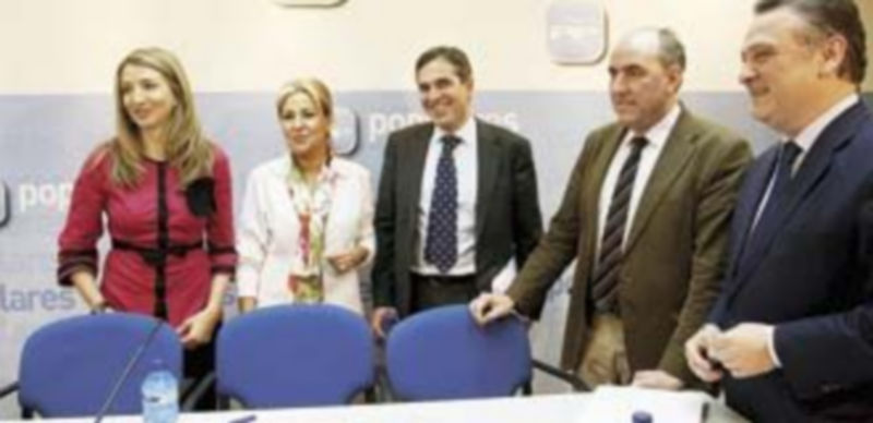 Los ponentes (de i. a d.) Alicia García