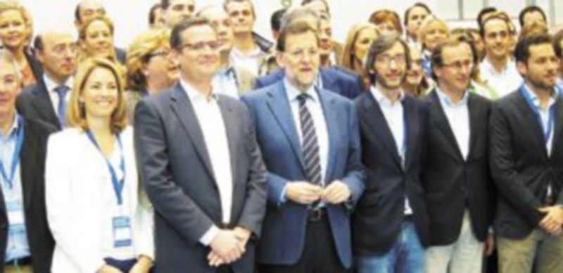 El equipo al completo del líder de los conservadores vascos