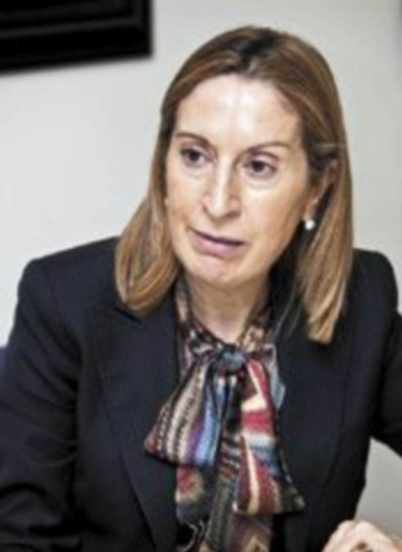 La ministra de Fomento