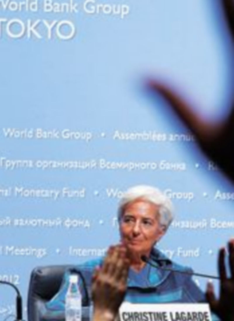 La responsable del Fondo Monetario Internacional (FMI)