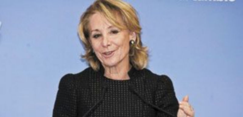La presidenta de la Comunidad de Madrid