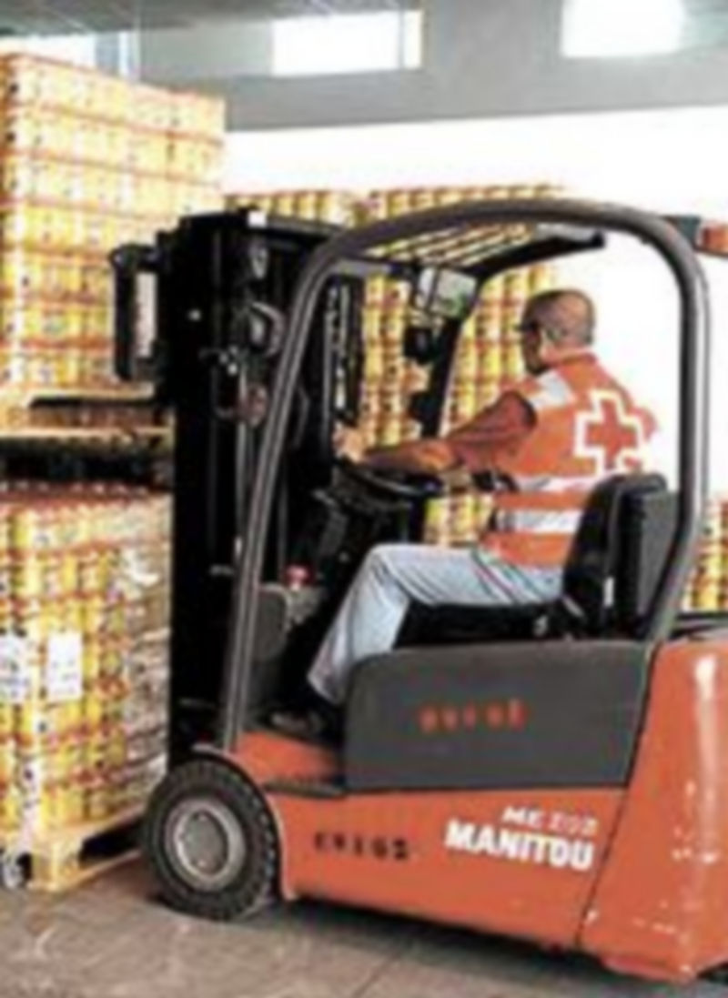 Almacén de alimentos en Madrid.