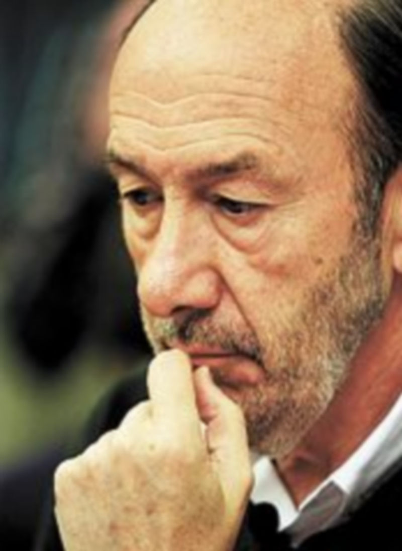 Alfreso Pérez Rubalcaba.