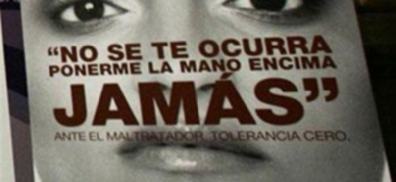 Cartel de una de las campañas del Gobierno contra la violencia de género. / Ep.