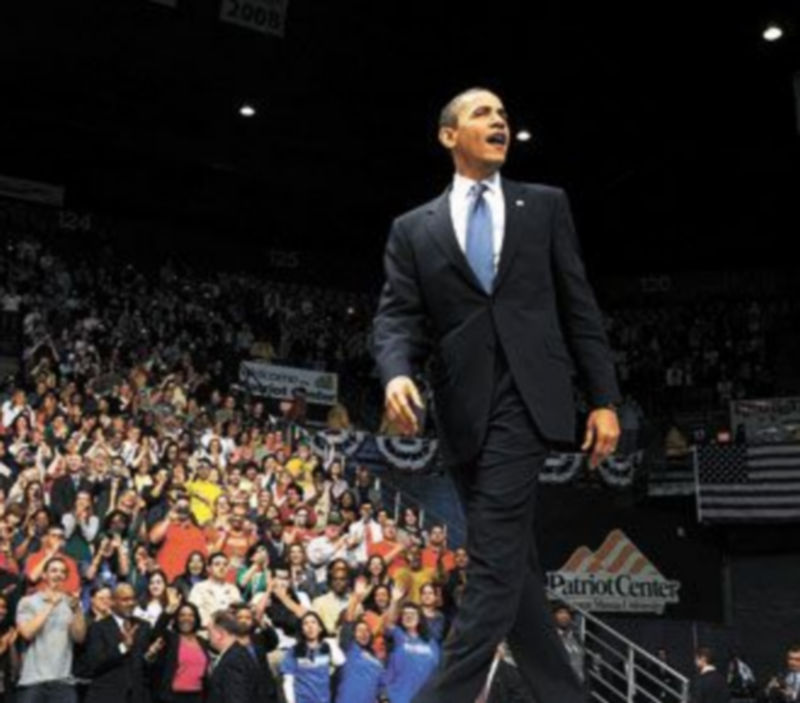 Barack Obama pronunció su último discurso sobre la reforma sanitaria en la Universidad Mason de Fairfax